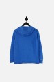 Niebieska bluza nadruk