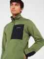 Zielona bluza zamek logo (S)