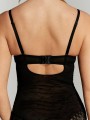 Czarne body fiszbiny (75D)