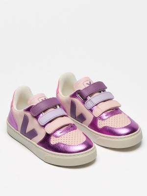 Kolorowe tenisówki rzepy (34)