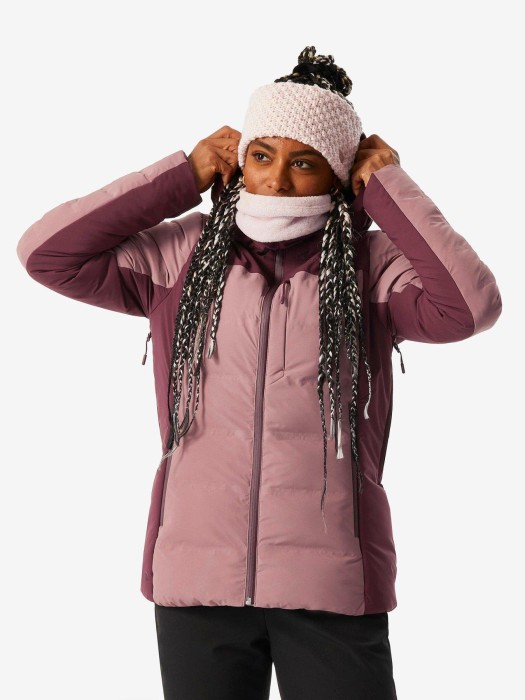 Dwukolorowa kurtka puchowa (S)