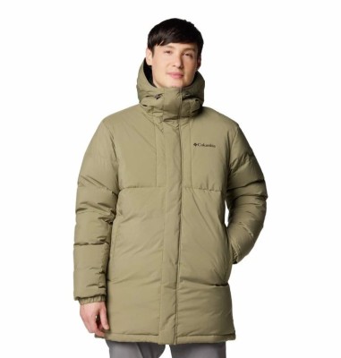 Puchowa kurtka khaki (S)