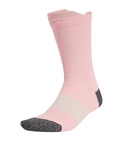 Różowe logowane skarpety unisex (43-45)