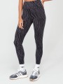 Wzorzyste legginsy logo (XXS)