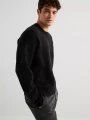 Czarny sweter logo (S)