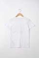 Biały t-shirt logo (14L)