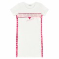 Biała sukienka t-shirtowa (14L)