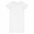 Biała sukienka t-shirtowa (14L)