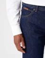 Granatowe proste jeansy (30/34)