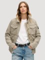 Khaki kurtka kieszenie hafty (42)