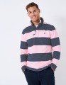 Dwukolorowa bluza paski logo (XL)