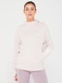 Jasnobeżowa cienka bluza kaptur (XS)