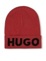 Czerwona czapka beanie logo (8-12L)