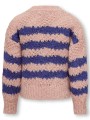 Dwukolorowy sweter paski (5-6L)