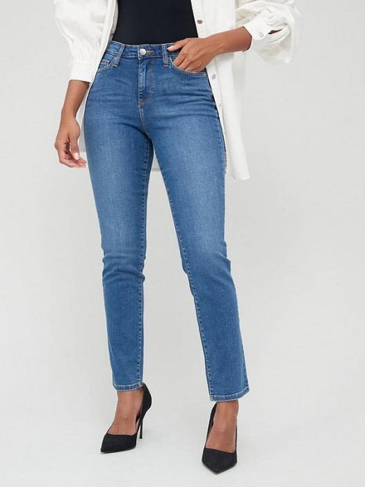 Niebieskie jeansy 7/8 (50)