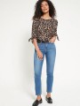 Niebieskie jeansy 7/8 (50)