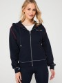 Granatowa bluza kaptur (XS)