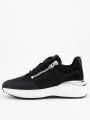 Czarne buty sportowe zamek (39)