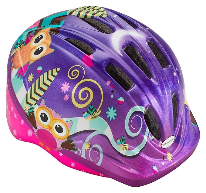 Kolorowy wzorzysty kask