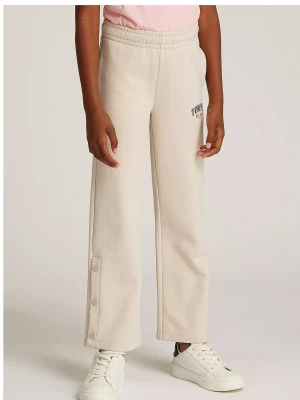 Beżowe spodnie logo (10L)