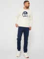 Śmietankowa logowana bluza logo (XL)