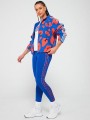 Kobaltowe logowane legginsy (XS)