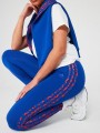 Kobaltowe logowane legginsy (XS)