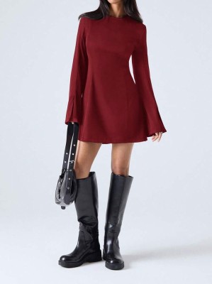 Czerwona tunika zamek (XS)