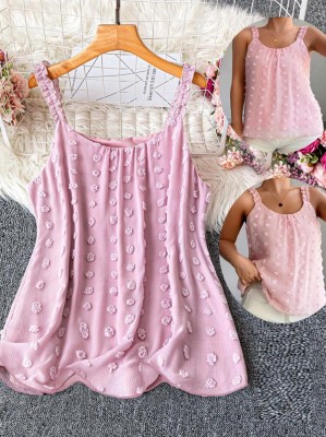 Różowy top wzór (2XL)