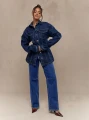 Niebieskie jeansy wysoki stan (27)