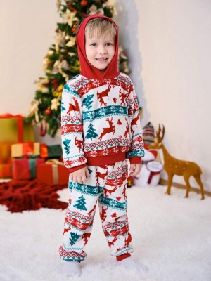 Świąteczny komplet spodnie bluza (4L)