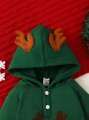 Zielony kombinezon kaptur (12-18M)