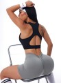 Czarny top cut out (L)