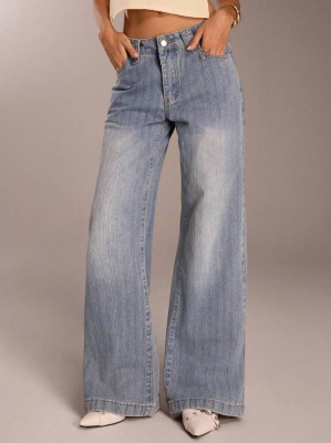 Niebieskie jeansy niski stan (30)