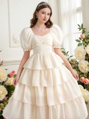 Ecru sukienka zamek (15L)