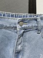 Jasnoniebieskie jeansy dziury (14L)