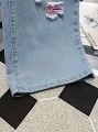 Jasnoniebieskie jeansy dziury (14L)