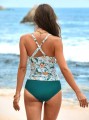 Kolorowe tankini wzór (M)