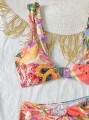 Wzorzyste bikini kąpielowe (L)