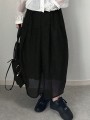 Czarna spódnica midi (M)