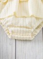 Ecru komplet body opaska (6-9M)