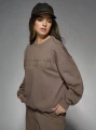 Brązowa luźna bluza (XL)