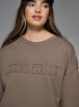 Brązowa luźna bluza (XL)