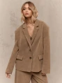 Brązowa marynarka oversize (XL)
