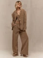 Brązowa marynarka oversize (XL)