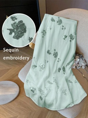 Midi spódnica cekiny (M)