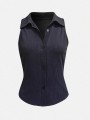 Czarna bluzka kołnierz (2XL)