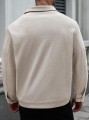 Beżowa koszula wierzchnia guziki (6XL)
