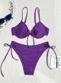 Fioletowa bikini kąpielowe (M)