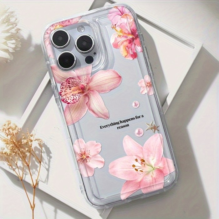 Przezroczyste etui kwiaty Samsung Galaxy S24